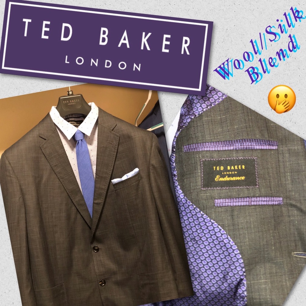 Ted Baker London Trim Fit Textural Coat - 46R